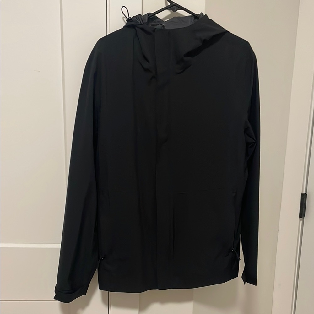 Men's Black Hooded Jacket